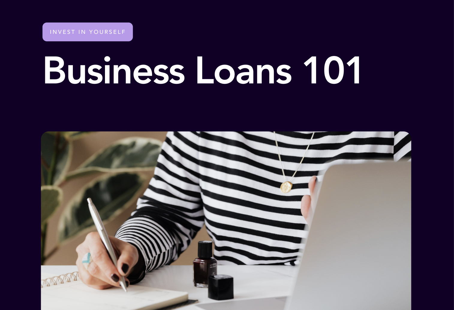 Free Workbook: Business Loans 101